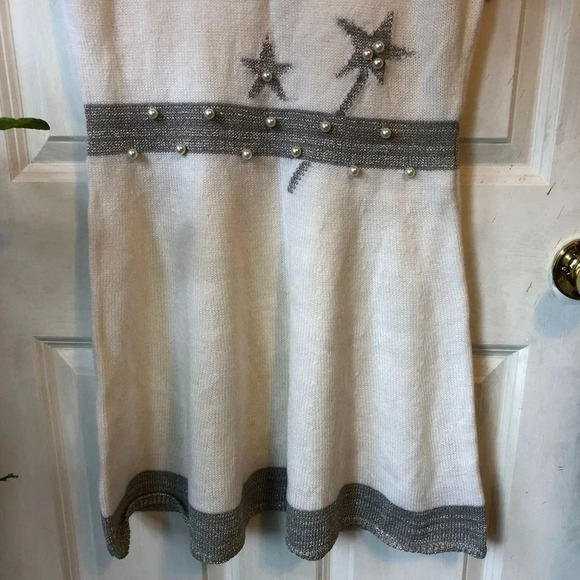 Soft Cozy Stretchy Girl Angel Wings Sweater Dress Size 11-13 - Picture 3 of 8